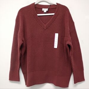 Womens V-Neck Sweater Size XXL # 389